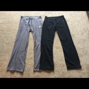 LOT of 2 Nike sweatpants